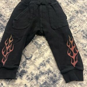 Fire Print Joggers